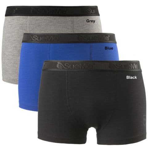 SueMe Mens Tree Trunks - Super Soft, Comfortable, Fast Drying
