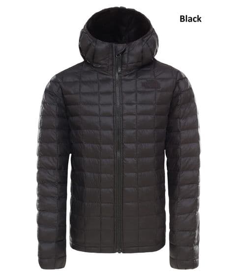 The North Face Boys Thermoball Eco Hoodie Jacket - Warm and Hooded