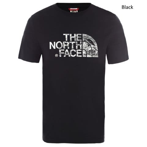 The North Face Mens Wood Dome Tee - Cotton T-Shirt