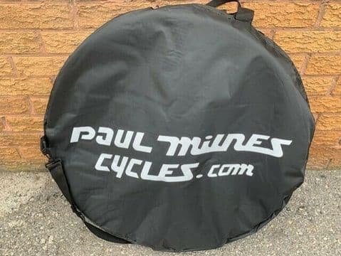 Paul Milnes Cycles Padded Double Road & Cyclocross Wheel Bag
