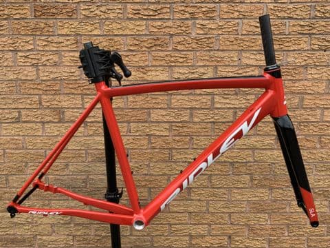 Ridley Fenix SLA Alloy Road Bike Frameset Disc Brake Frame Fork Red