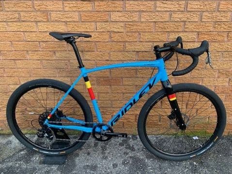 Ridley Kanzo A Alloy Sram Apex 1 Gravel Bike Belgian Blue 650B