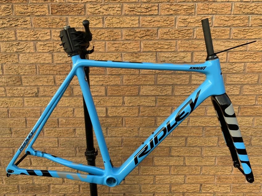 Ridley X-Night D Steerer Carbon Cyclocross Disc Frameset Belgian Blue