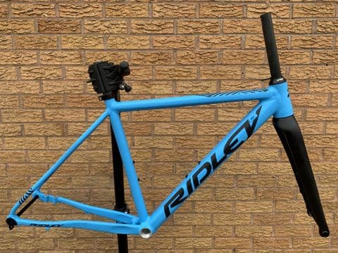 Ridley X-Ride Disc Brake Alloy Cross Bike Frameset Carbon Fork XS