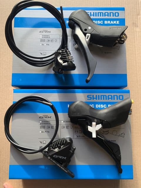 Shimano GRX RX600 1 x 11 Mechanical Hydraulic Disc Brake Set