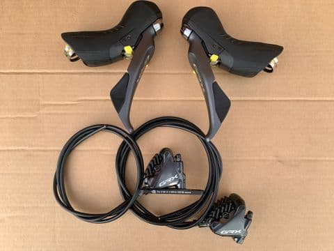 Shimano GRX RX810 2 x 11 Mechanical Hydraulic Disc Brake Set