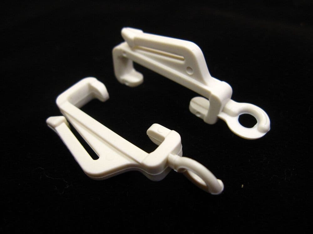 10 Curtain Track Gliders HEAVY DUTY Fits Many Designs Rail Slides