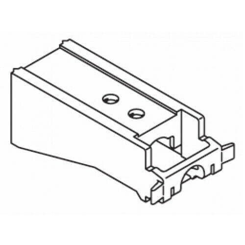 10 Silent Gliss 3660 Extension Bracket 65mm Long Blind Curtain Track