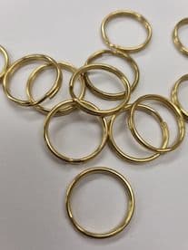 10 Small curtain split rings 20mm Roman blind cord repair