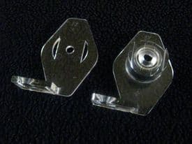 3 Clear blind cord guides - Two part child safety clips for beaded roller chains