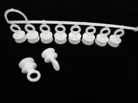 500 Curtain rail caraglider track gliders pole runners hospital cubicle hook