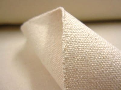 BULK 50mt roll Natural cotton duck canvas fabric    36