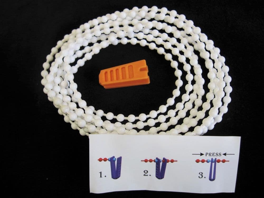 CHILD SAFE endless roller blind chain loop looped bead beaded control