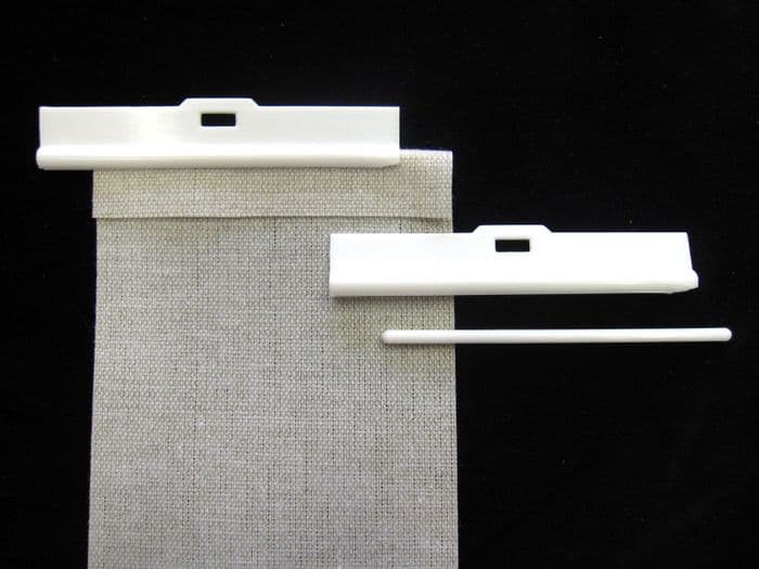 DIY Vertical blind slat hangers holder clips 127mm slat