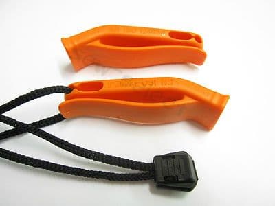 SOLAS and ISO Approved Orange Lifejacket Whistle 