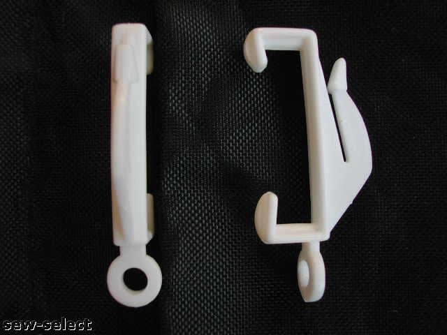 Rail Tracking parts 30 Curtain track gliders glide hooks runners pole slides 