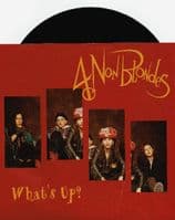 4 NON BLONDES What's Up Vinyl Record 7 Inch Atlantic 1993