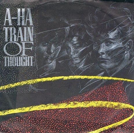 A-HA Train Of Thought 7" Single Vinyl Record 45rpm Warner Bros. 1985