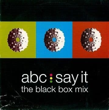 ABC Say It (The Black Box Mix) 12" Single Vinyl Record Parlophone 1991