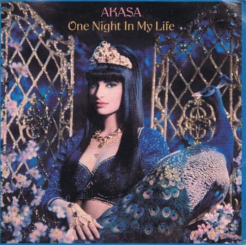 AKASA One Night In My Life Vinyl Record 7 Inch WEA 1989 Promo