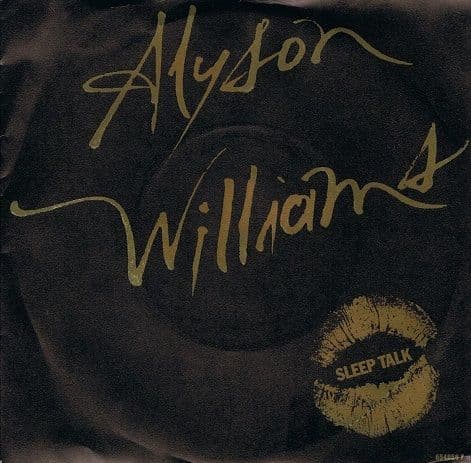 ALYSON WILLIAMS Sleep Talk 7" Single Vinyl Record 45rpm Def Jam 1989