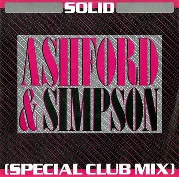 ASHFORD & SIMPSON Solid (Special Club Mix) 12" Single Vinyl Record Capitol 1984