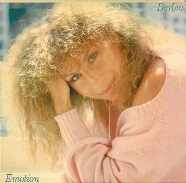 BARBRA STREISAND Emotion LP Vinyl Record Album 33rpm Portugese CBS 1984