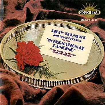 BILLY TERNENT Play For International Dancing LP Vinyl Record Album Gold Star 1974