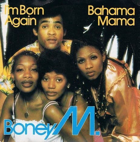 BONEY M I'm Born Again Vinyl Record 7 Inch Atlantic 1979