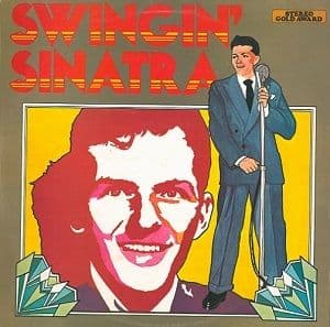 FRANK SINATRA Swingin' Sinatra Vinyl Record LP Stereo Gold Award 1974
