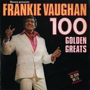 FRANKIE VAUGHAN 100 Golden Greats Vinyl Record LP Ronco 1977