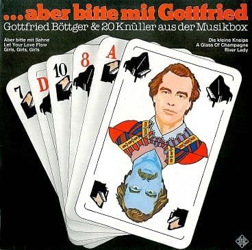 GOTTFRIED BOTTGER Aber Bitte Mit Gottfried LP Vinyl Record Album 33rpm German Telefunken 1976