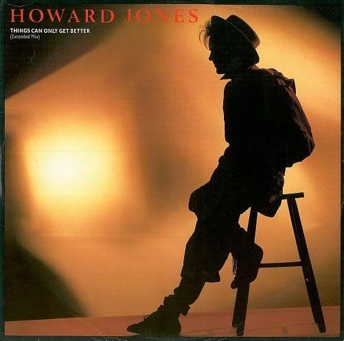 HOWARD JONES Things Can Only Get Better (Extended Mix) 12" Single Vinyl Record WEA 1985