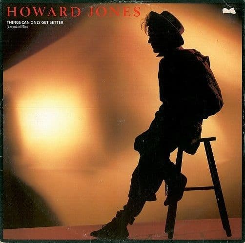 HOWARD JONES Things Can Only Get Better (Extended Mix) 12" Single Vinyl Record WEA 1985.