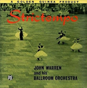 JOHN WARREN Strictempo LP Vinyl Record Album 33rpm Pye 1959