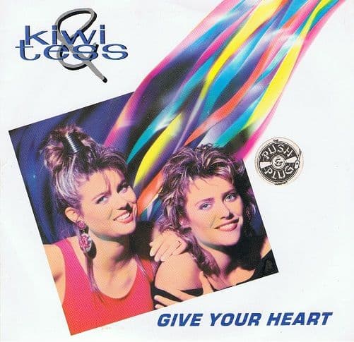 KIWI AND TESS Give Your Heart Vinyl Record 7 Inch Kickback 1990