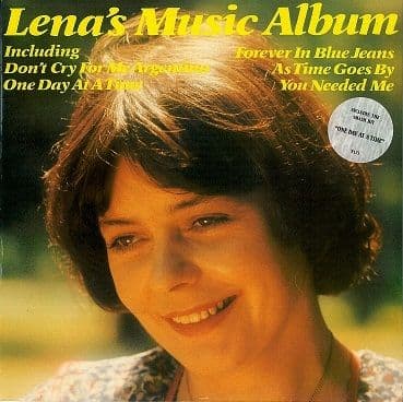 LENA MARTELL Lena's Music Album LP Vinyl Record Album 33rpm Pye 1979