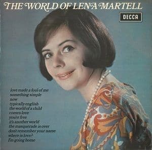 LENA MARTELL The World Of Lena Martell Vinyl Record LP Decca 1972