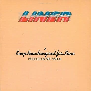 LINER Keep Reaching Out For Love 12" Single Vinyl Record Atlantic 1979