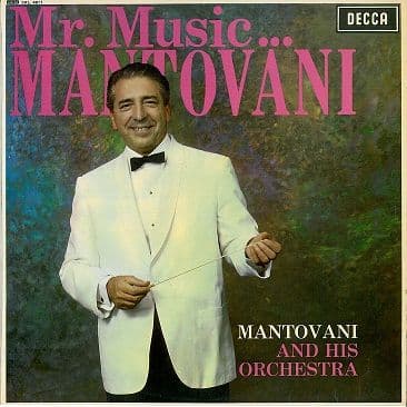 MANTOVANI Mr Music Mantovani LP Vinyl Record Album 33rpm Decca 1966