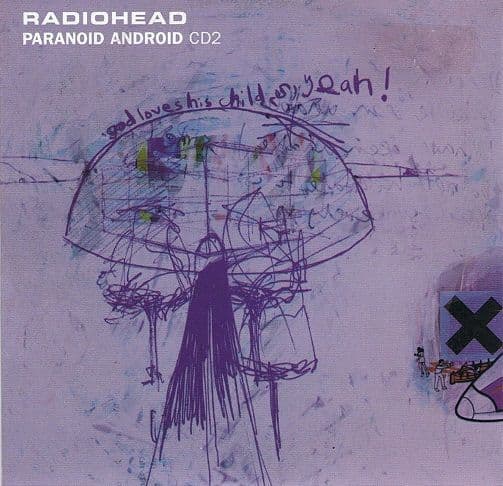 RADIOHEAD Paranoid Android CD Single Parlophone 1997.