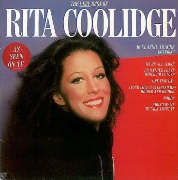 RITA COOLIDGE The Very Best Of Rita Coolidge LP Vinyl Record Album ...