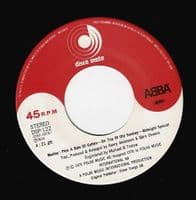 ABBA Summer Night City Vinyl Record 7 Inch Japanese Discomate 1978