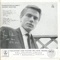 ADAM FAITH From Adam With Love Vinyl Record LP Parlophone 1962
