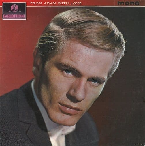 ADAM FAITH From Adam With Love Vinyl Record LP Parlophone 1962