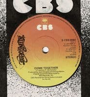 AEROSMITH Come Together Vinyl Record 7 Inch CBS 1978