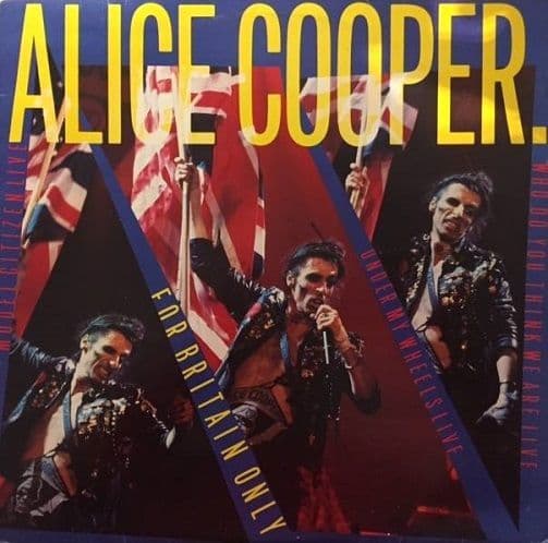 ALICE COOPER For Britain Only Vinyl Record 12 Inch Warner Bros. 1982