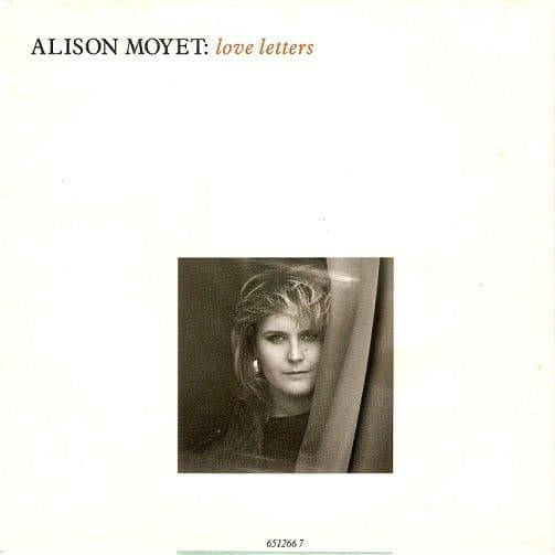 ALISON MOYET Love Letters Vinyl Record 7 Inch Dutch CBS 1987