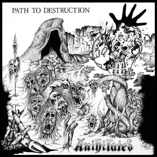 ANIHILATED Path To Destruction Vinyl Record LP Agipunk 2011