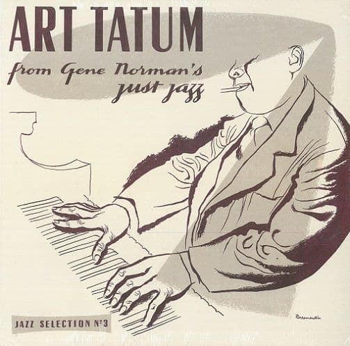 ART TATUM From Gene Norman's Just Jazz Vinyl Record LP Disques Vogue 2017 Brown Vinyl